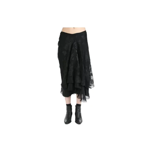 MARC LE BIHAN Casual Long Skirts Women's Black