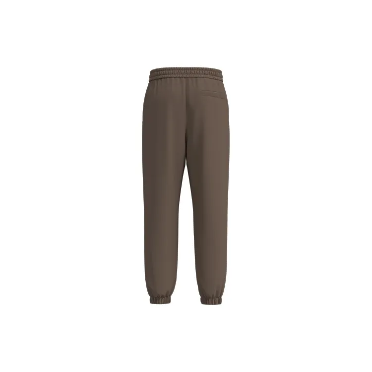 URBAN REVIVO Knitted Sweatpants Men-5