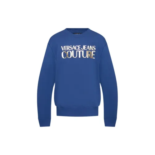 VERSACE JEANS COUTURE Sweatshirts Men Blue