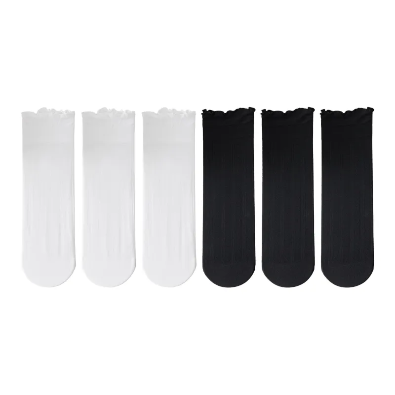 XXLLG Mid Calf Socks Women's 6 Pack-0