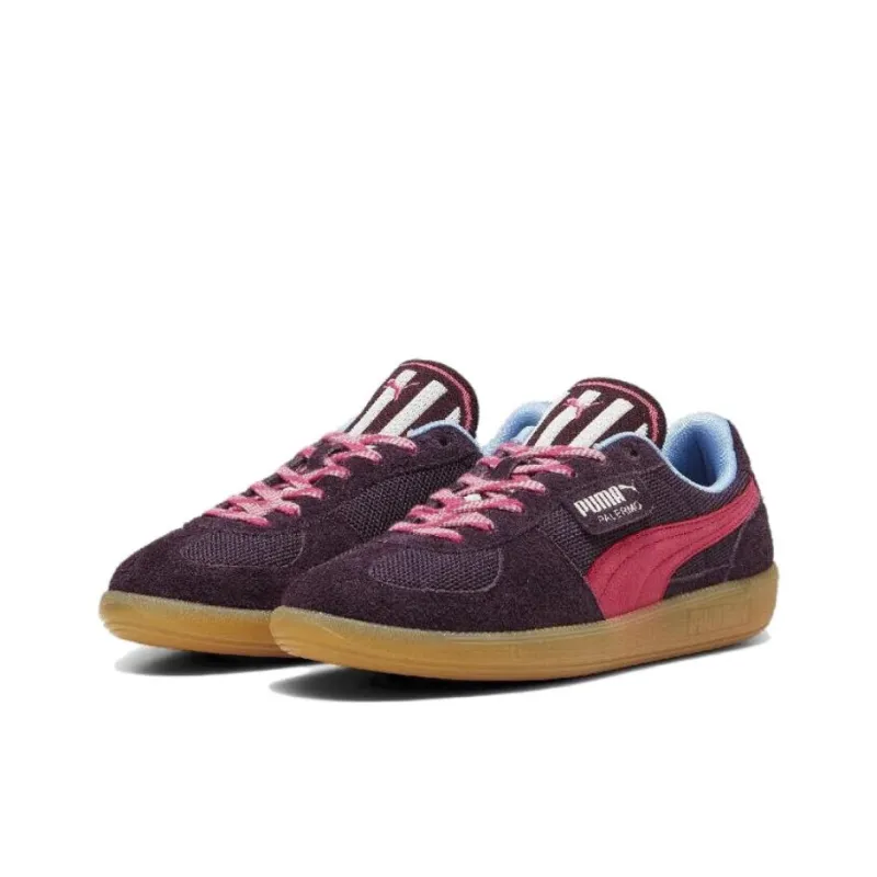 PUMA Palermo Slip Resistant And Breathable Low Top Skateboard Shoes Unisex Purple-2