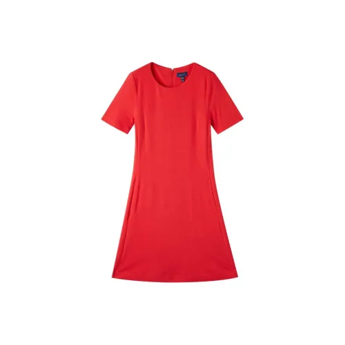 GANT Short-Sleeved Dresses Women's Red