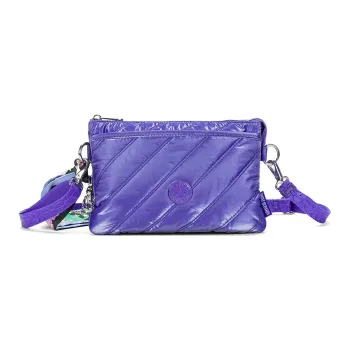 Kipling Polyamide Crossbody Bag Women's Bright Pink Purple
