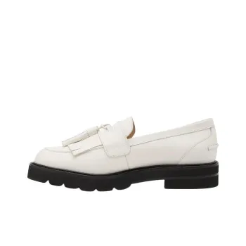Stuart Weitzman/SW Liet Lug Sole Loafers 3cm Women's White