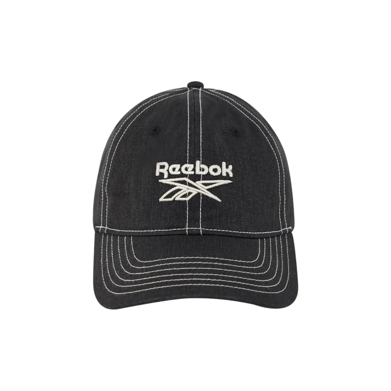 Reebok Cotton Baseball Caps Unisex Denim Blue/Pink/Black/Gray-3