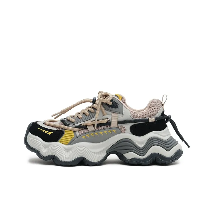 MASOOMAKE Breathable Height Increase Chunky Sneakers Women's-32