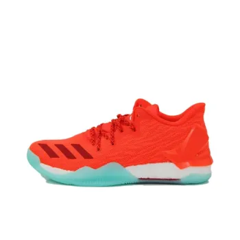 Adidas D Rose 7 Cushioning Anti Slip And Wear Resistant Low Top Basketball Shoes Men's Orange