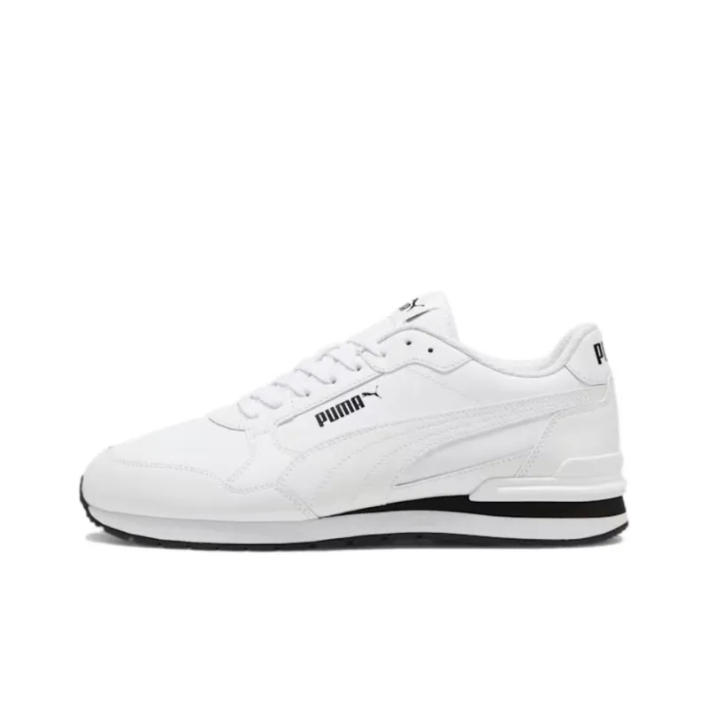 PUMA St Runner Anti Slip Wear Resistant Low Top Casual Shoes Unisex White-0