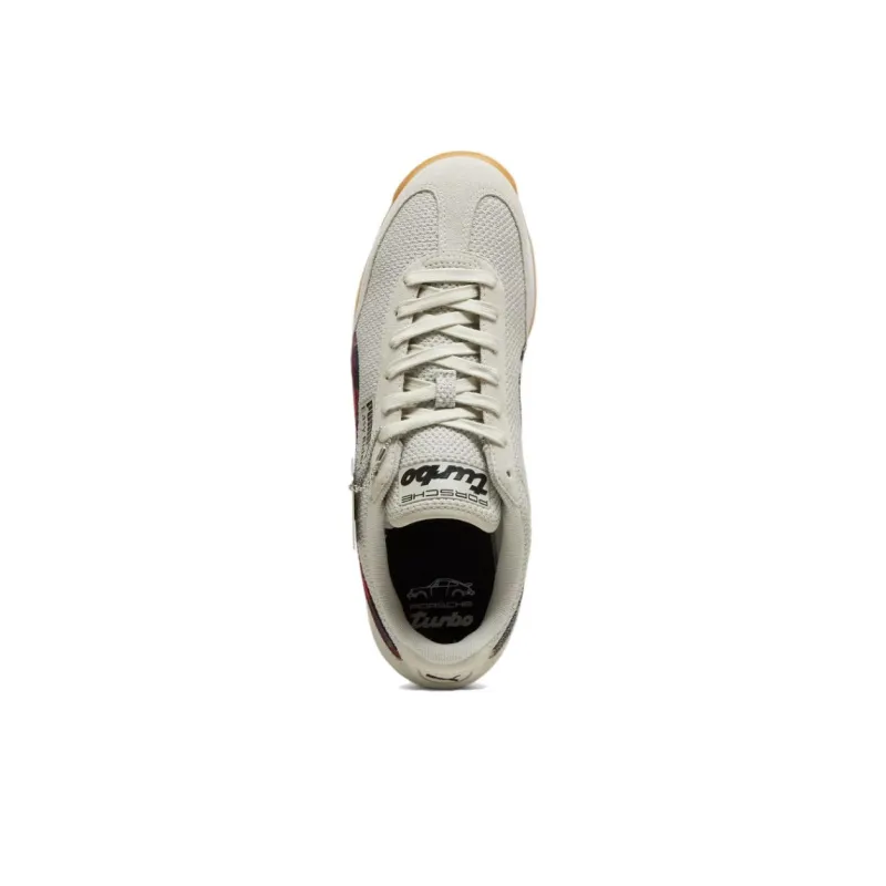 PUMA Porsche Legacy Anti Slip Wear Resistant Low Top Training Shoes Unisex Beige-3