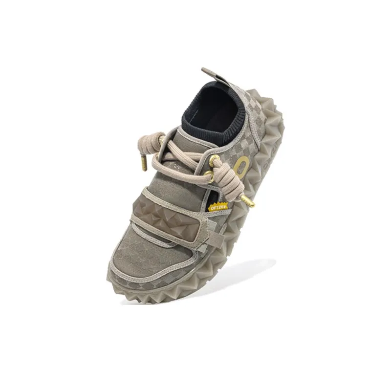 OETZI Ice Mountain Series 11 Low Top Casual Shoes Men's Gray-3