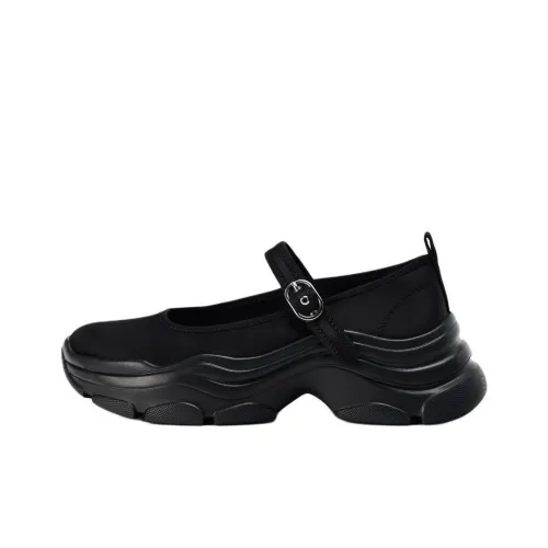 ZARA Mary Jane Shoes Women's Black