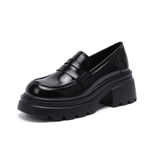 HUANAI Loafers Women's Black