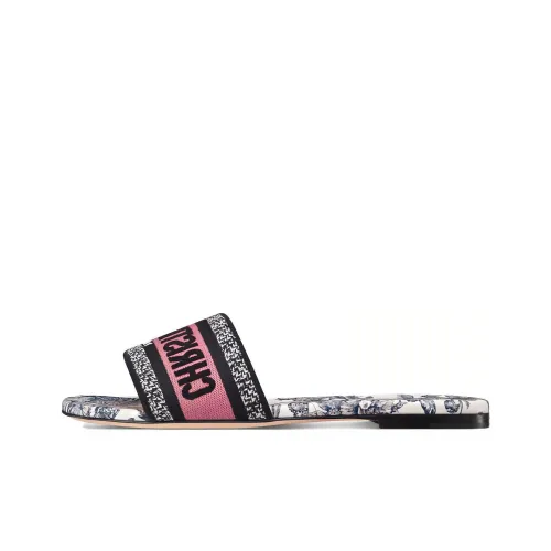 DIOR Dway Slide Slippers Women's Pink
