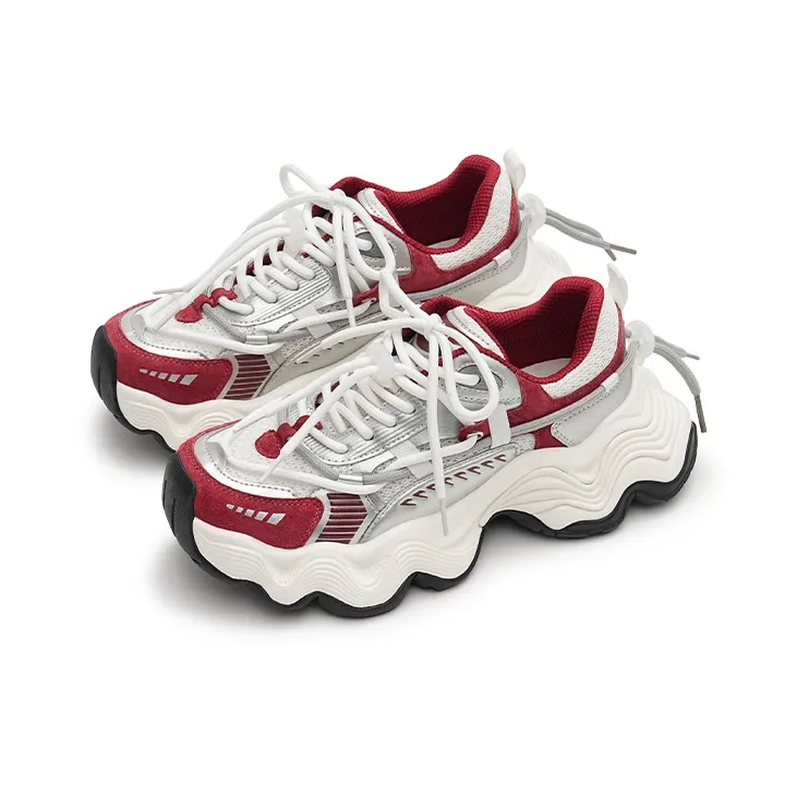 MASOOMAKE Breathable Height Increase Chunky Sneakers Women's-1
