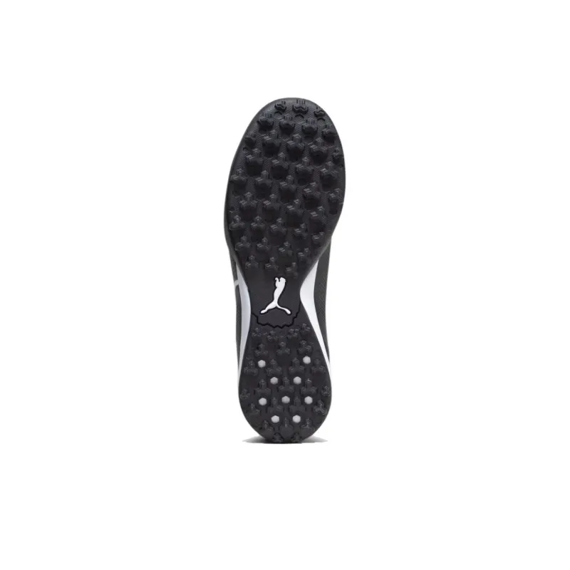 PUMA King Pro Anti Slip Wear Resistant Soccer Shoes Unisex Black White-4