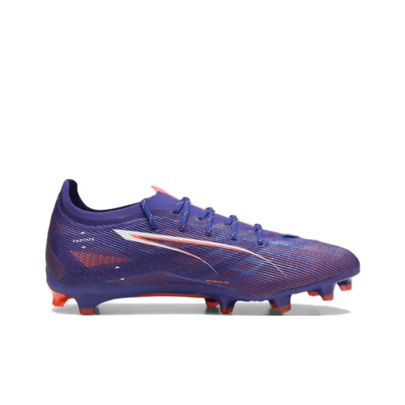 PUMA Ultra 5 AG Short Rubber Studs FG Long Rubber Studs Anti Slip Wear Resistant Soccer Shoes Men's Blue Purple-1
