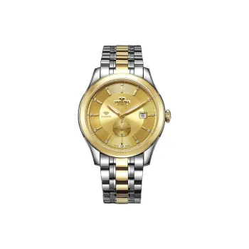GRAND PRIX Mechanical Movement Men's Watches Watch Gold Dial