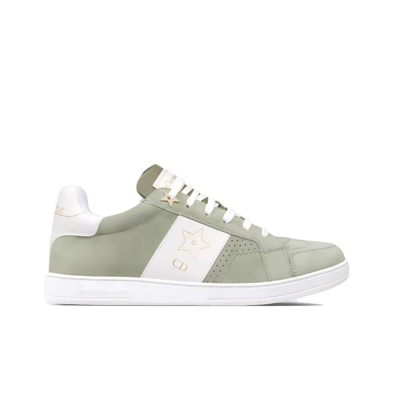DIOR Star Platform Shoes Low Top Skateboard Shoes Women's Light Cactus Green-1