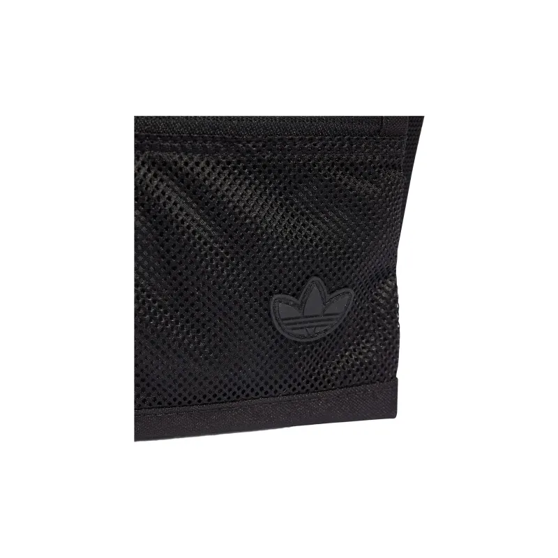 Adidas Originals Recycled Polyester Plain Weave Fabric Shoulder Bag Crossbody Bag Regular Unisex Black-5