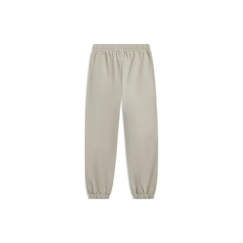 LiNing Knitted Sweatpants Men's Rock Ridge Gray Thin-1