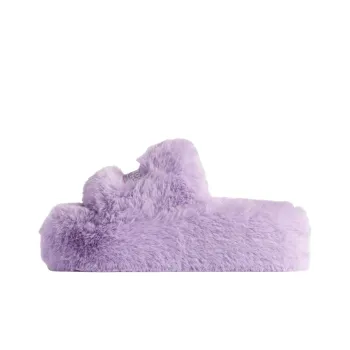 Balenciaga Slide Slippers Women's Light Purple