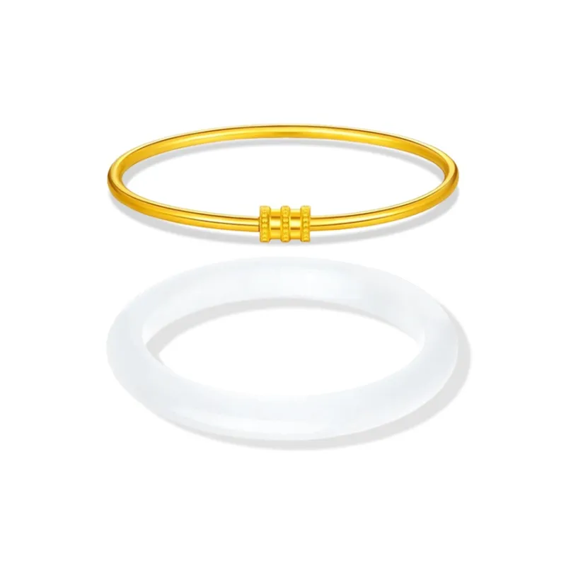 Jingleo Colored Glaze Bangles Women's-0