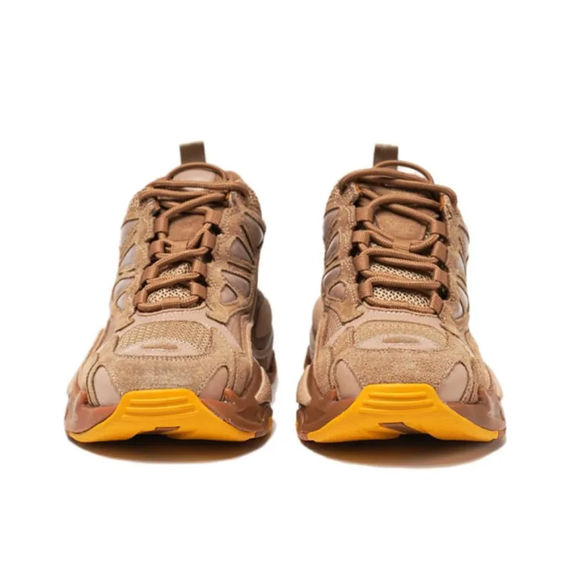Sandro Mid Top Chunky Sneakers Women's Camel-3