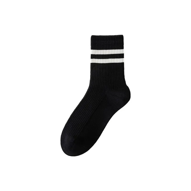 KANTANZHE Mid Calf Socks Unisex 1 Pack-1