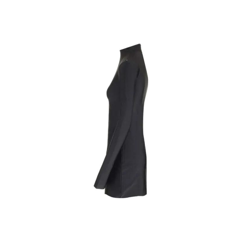 SportMax Mock Neck Long Sleeved Dress-2