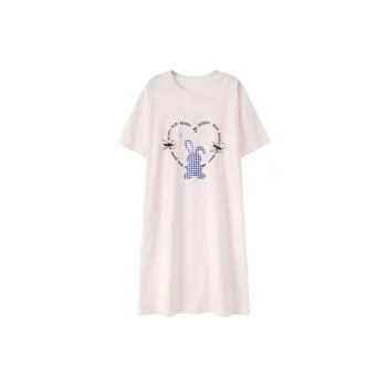 The Story Of The Flower Season Nightgown Women's Light Pink