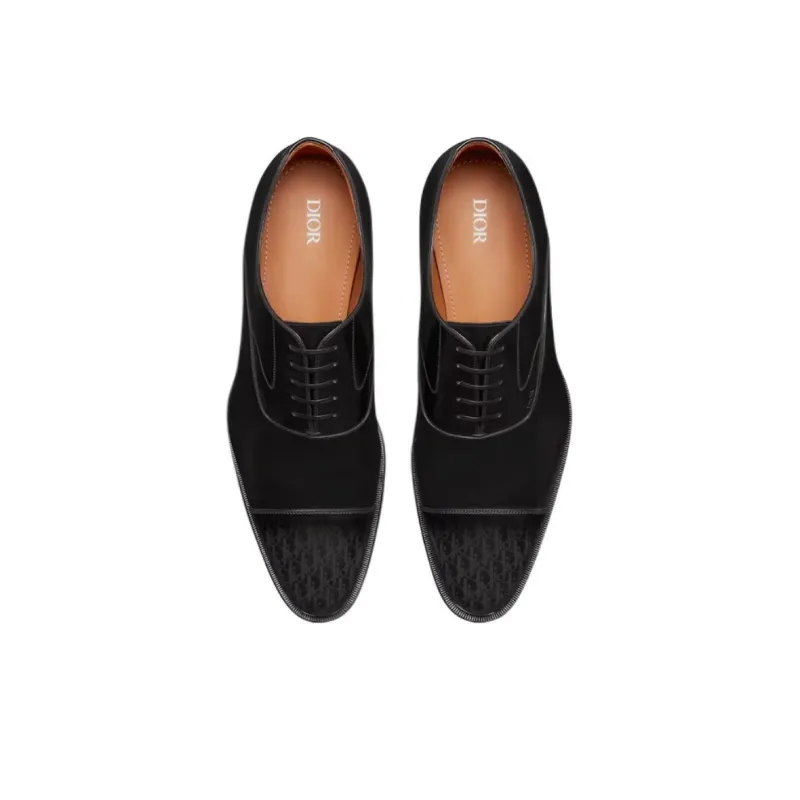 DIOR Dior Timeless Dress Shoes Men's Black-4