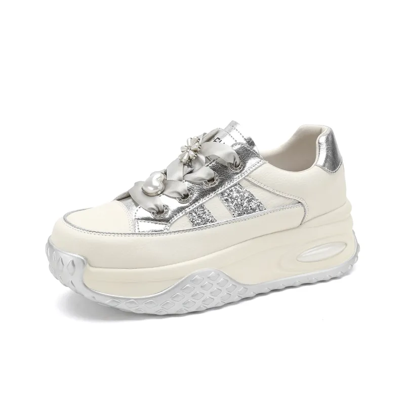 D:FUSE SCANDINAVIA Ah-Gan Shoes Low-Top Chunky Sneakers Women's-14