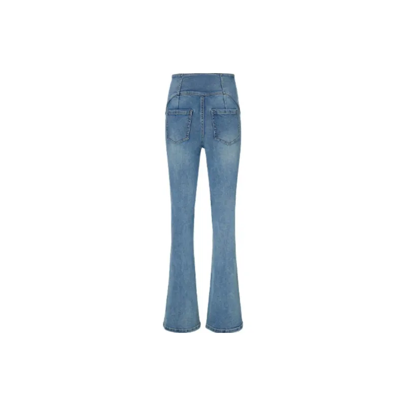 TAMMY TANGS Jeans Women's Light Blue-1