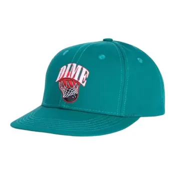 Dime MTL Cotton Baseball Caps Unisex Peacock Green