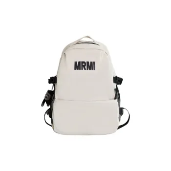 OURFUN Nylon Backpack Unisex White/Black/Purple/Jasper/Blue
