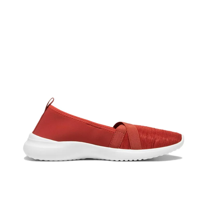 PUMA Adelina Breathable And Lightweight Low Top Casual Shoes Women's Red White-1