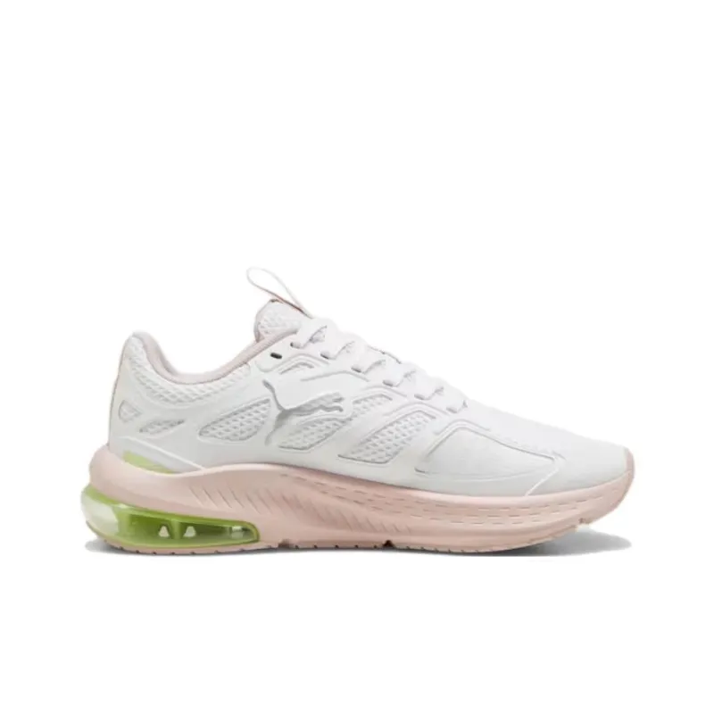 PUMA X Cell Slip Resistant Low Top Casual Running Shoes Unisex White Pink-1