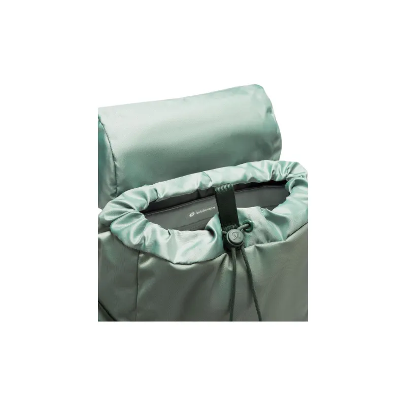 Lululemon Recycled Polyester Backpack Mini Unisex Gray Eucalyptus Color > Green-3