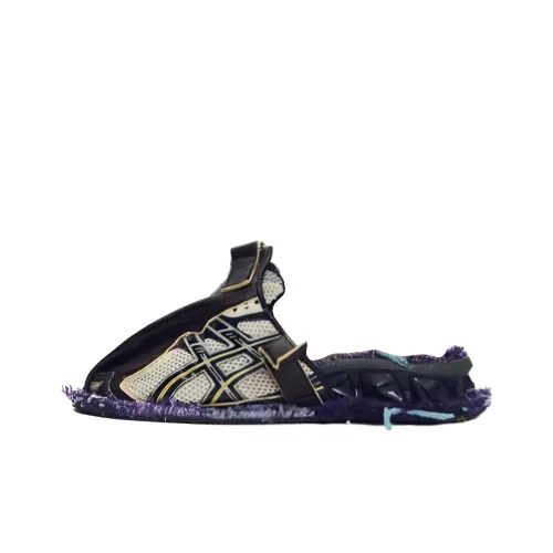 Tareet x Asics Wrap-toe Slippers Men's Black White Purple