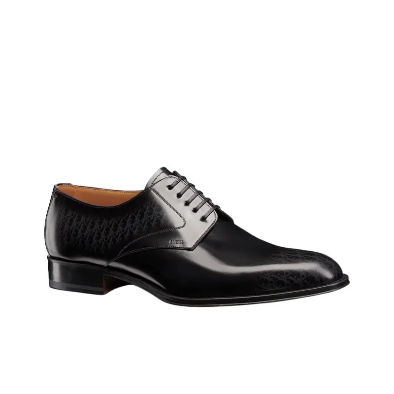 DIOR Dior Timeless Derby Shoes Men's Black-1