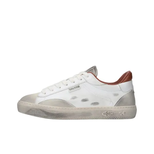 ENTERPRISE JAPAN Ej Jupiter Rocket Low-Top Skateboard Shoes Men's Gray White