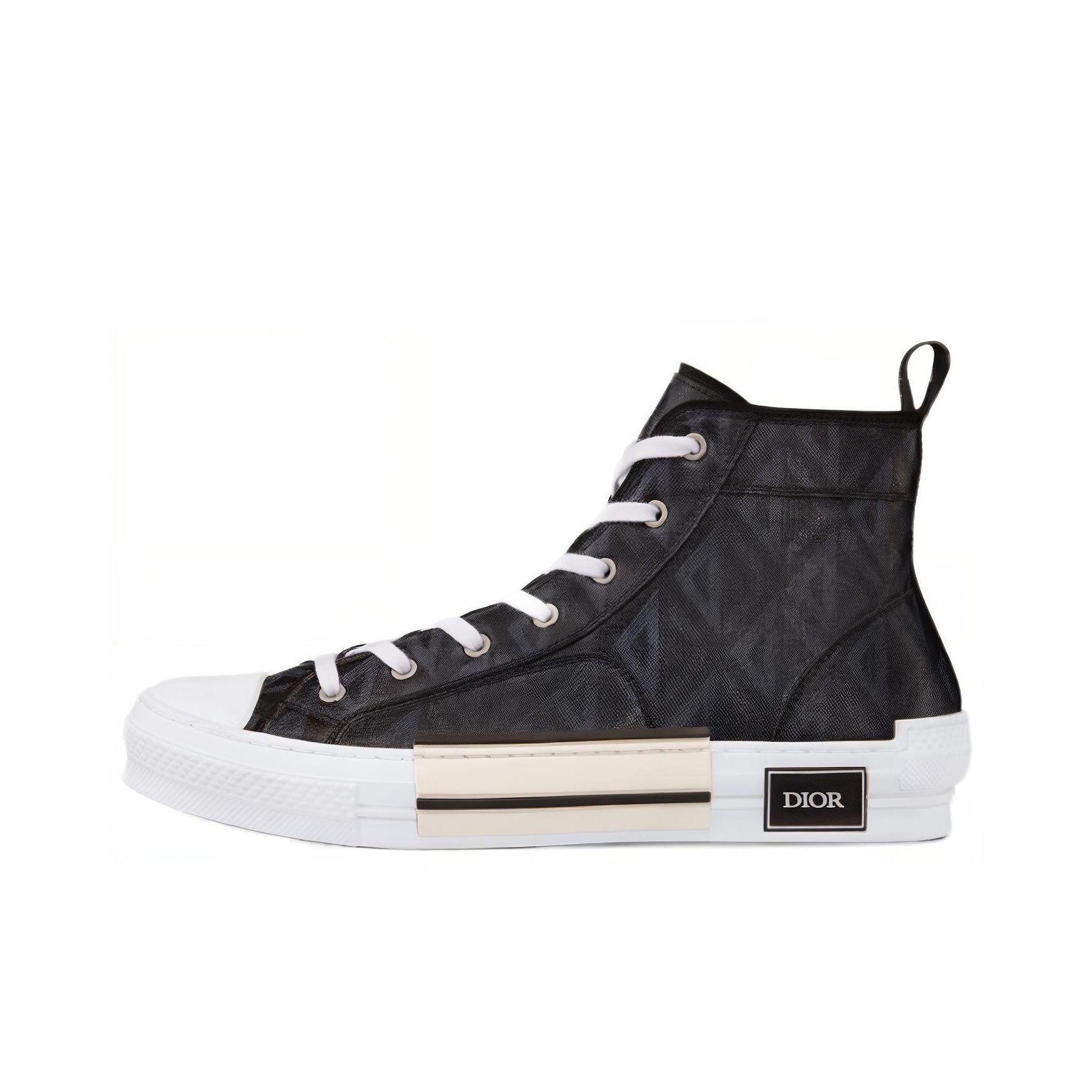 DIOR B23 High Top Black Cd Diamond