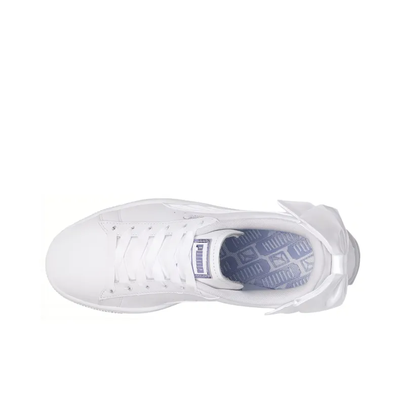 PUMA Basket Heart Bow Satin Sneakers Women's-2