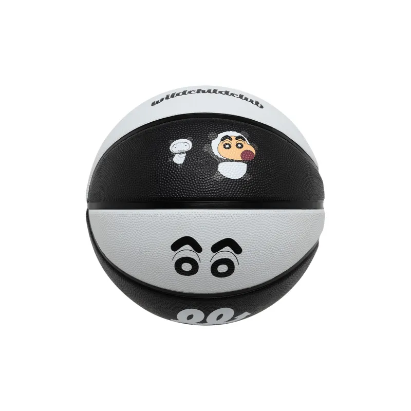 Wild Child Club x LABIXIAOXINLIANMING Rubber Basketball Black White Size 7 Ball Training Unisex-1