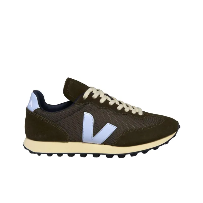 VEJA Rio Branco Low-Top Casual Shoes Unisex Dark Umber-1