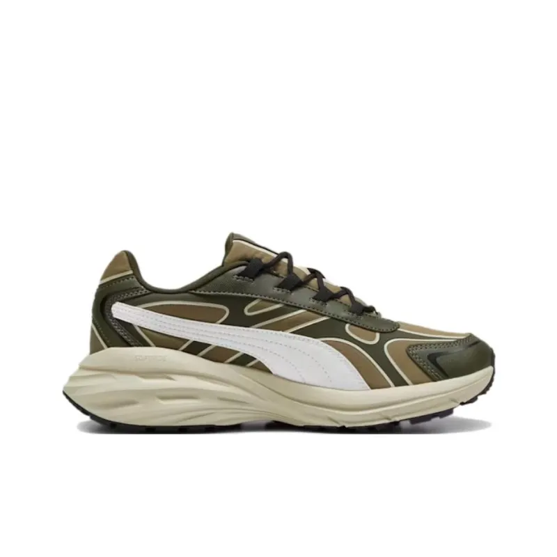 PUMA Hypnotic Anti-Slip Wear-Resistant Low-Top Casual Shoes Unisex Olive-1