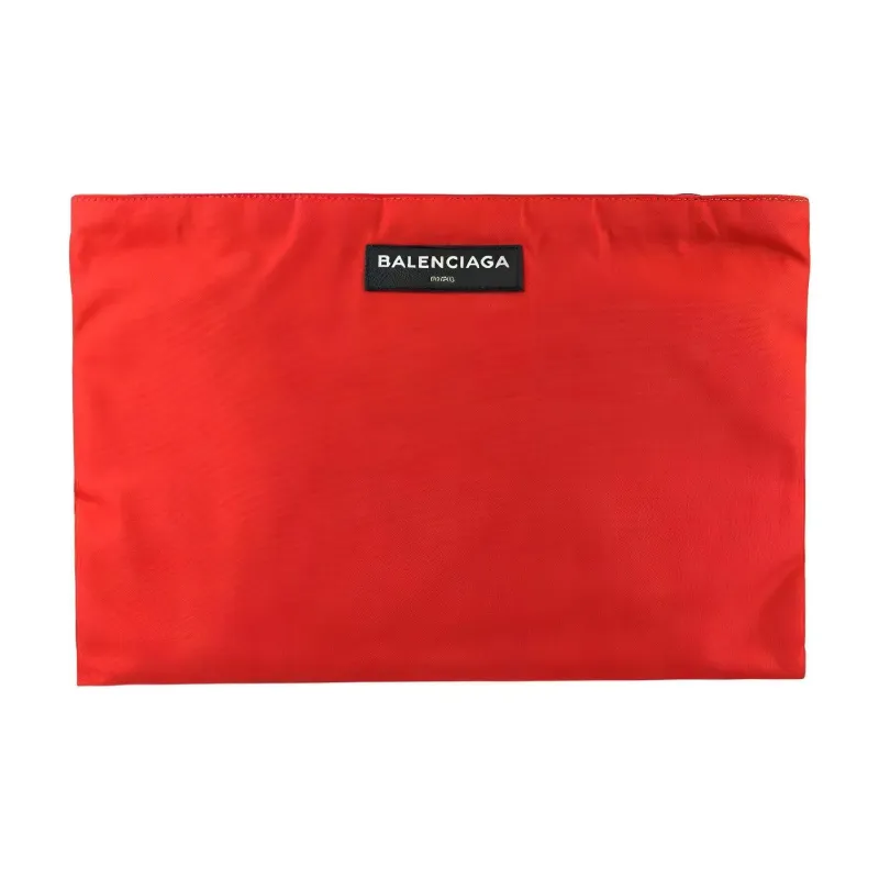 Balenciaga Nylon Clutch Unisex Red-0