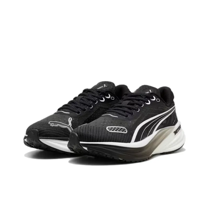 PUMA Slip Resistant Low Top Casual Running Shoes Women's Black-2
