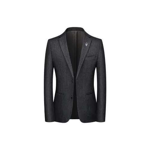 Maserati Business Suits Men Gray