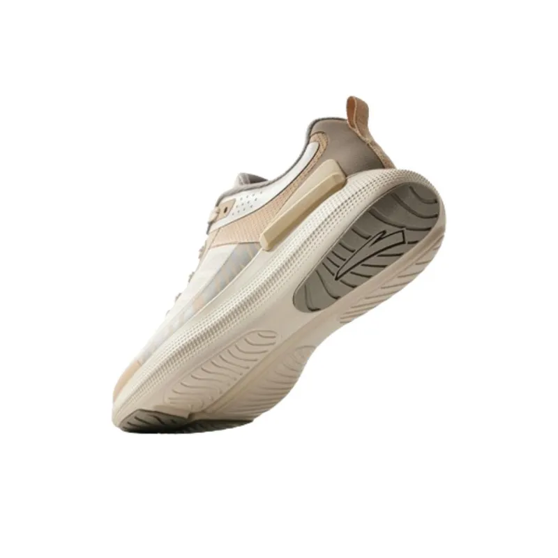 Anta Anti Slip And Wear Resistant Breathable Low Top Sprint Running Shoes Women's Pine Smoke Gray-3
